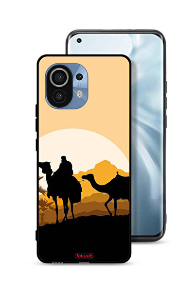 Tolwak غطاء حماية لهاتف شاومي مي 11 برسومات جمال في الصحراء