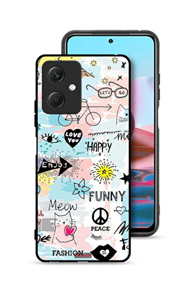 Tolwak غطاء حماية لهاتف شاومي ريدمي نوت 12 - أحبك - علامات