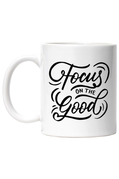 INOVATIX Εξατομικευμένη λευκή κούπα, Κίνητρο, Εστίαση στο Καλό, Καλοσύνη, INO...