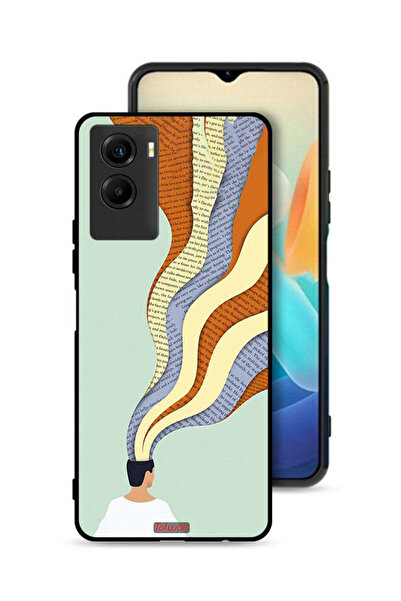 Tolwak Vivo Y55s 5G (2021) Protective Case Cover Data In Mind Art