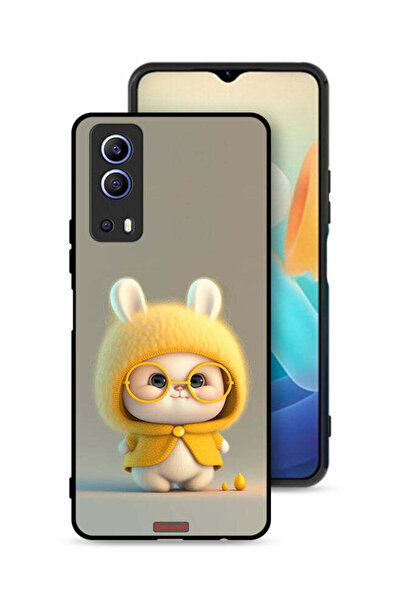 Tolwak غطاء حماية لهاتف Vivo iQOO Z3 5G بتصميم أرنب صغير