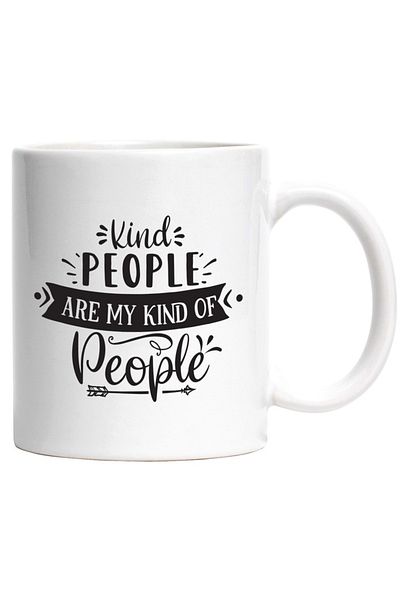 INOVATIX Personalized white mug, for those who prefer to have good people around them, INOVATIX®. 330ml