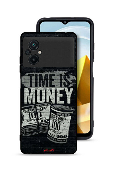 Tolwak Xiaomi Poco M5 4G Protective Case Cover Time Is Money