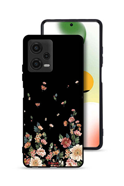 Tolwak غطاء حماية لهاتف Xiaomi Poco X5 مع زهور صغيرة في الأسفل