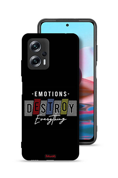 Tolwak غطاء حماية لهاتف شاومي ريدمي نوت 11T برو 5G - العواطف تدمر كل شيء