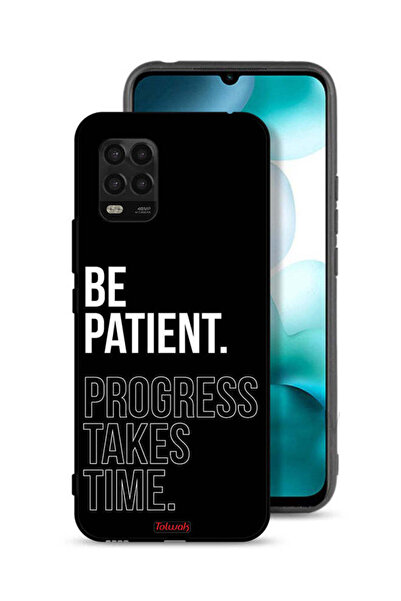 Tolwak غطاء حماية لهاتف Xiaomi Mi 10 Lite 5G كن صبورًا فالتقدم يستغرق وقتًا