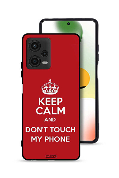 Tolwak غطاء حماية لهاتف Xiaomi Poco X5 - حافظ على هدوئك ولا تلمس هاتفي