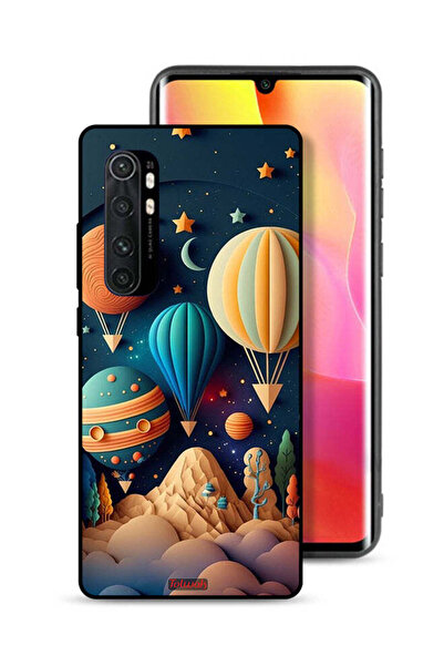 Tolwak غطاء حماية لهاتف شاومي مي نوت 10 لايت - تصميم بيراشوت آرت