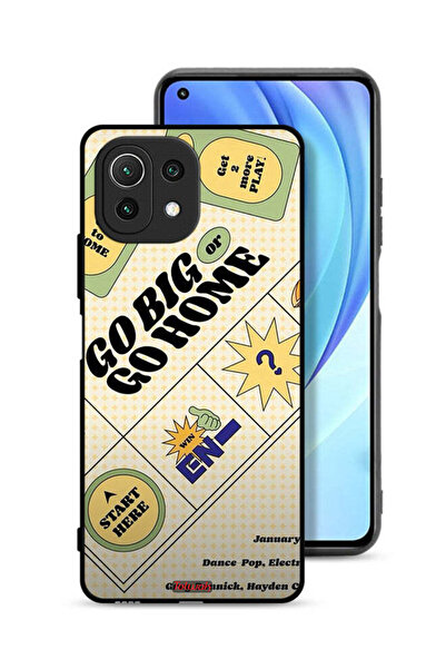 Tolwak Xiaomi Mi 11 Lite Protective Case Cover Go Big Or Go Home
