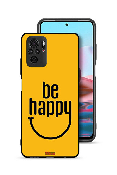 Tolwak غطاء حماية لهاتف شاومي ريدمي نوت 10 4G - كن سعيدًا