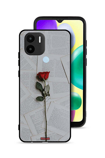 Tolwak غطاء حماية لهاتف شاومي ريدمي A1 بلس - وردي على ورق