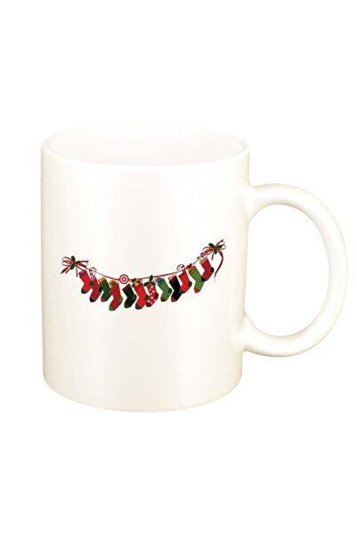 INOVATIX Cana alba personalizata, Craciun Fericit / Merry Christmas, D1532, I...