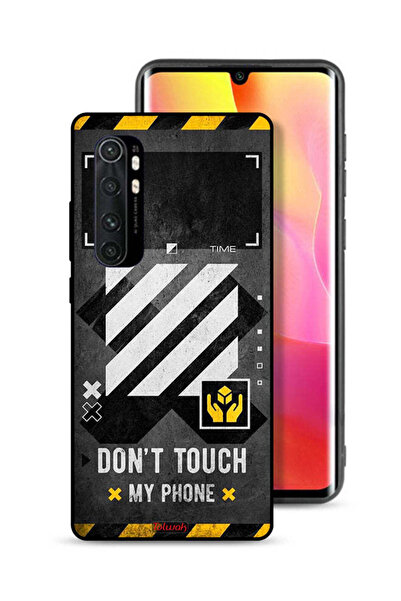Tolwak Xiaomi Mi Note 10 Lite Protective Case Cover Do Not Touch My Phone