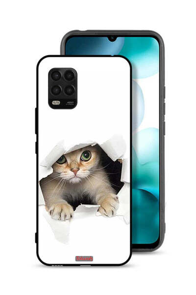 Tolwak غطاء حماية لهاتف Xiaomi Mi 10 Lite 5G بتصميم قطة