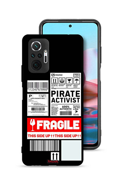 Tolwak غطاء حماية لهاتف شاومي ريدمي نوت 10 برو 4G، ملصق ناشط خاص قابل للكسر