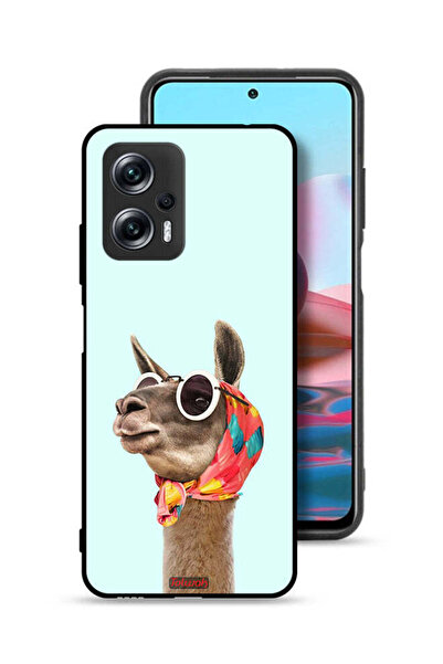 Tolwak غطاء حماية لهاتف شاومي ريدمي نوت 11T برو 5G، لون جمل أنيق ولطيف