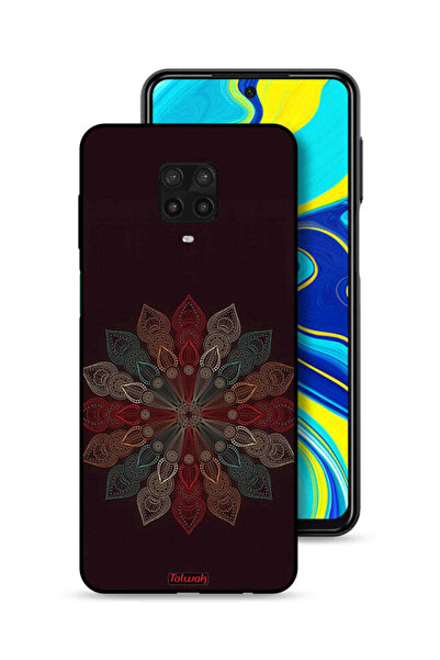 Tolwak غطاء حماية لهاتف شاومي ريدمي نوت 9 برو بنقشة زهرة ماندالا