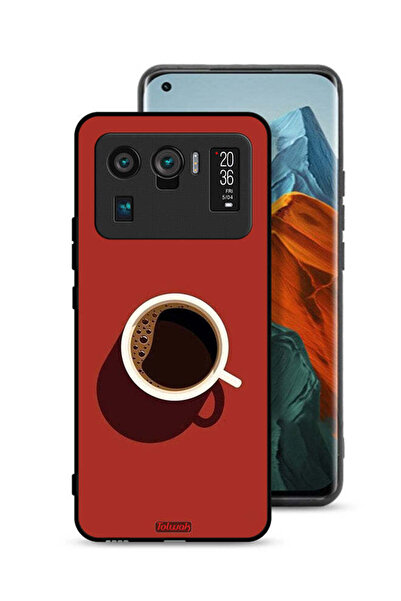 Tolwak Xiaomi Mi 11 Ultra Protective Case Cover Coffee Cup Art