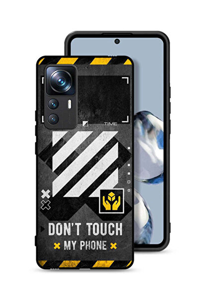 Tolwak Xiaomi 12T Pro Protective Case Cover Do Not Touch My Phone