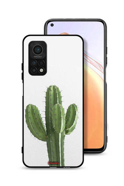 Tolwak غطاء حماية لهاتف شاومي مي 10T 5G بنقشة نبات الصبار