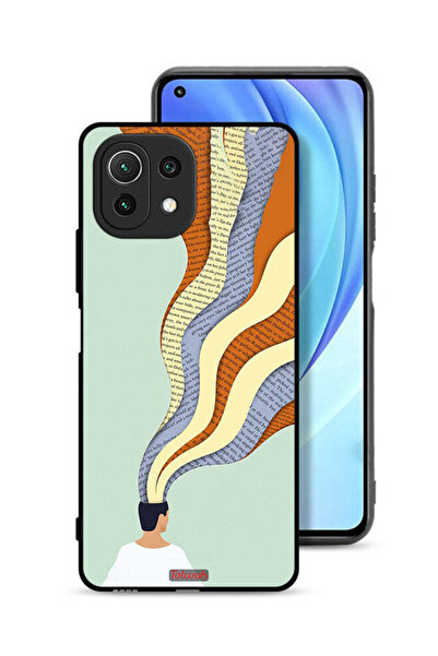 Tolwak غطاء حماية لهاتف Xiaomi Mi 11 Lite - تصميم فني مع بيانات