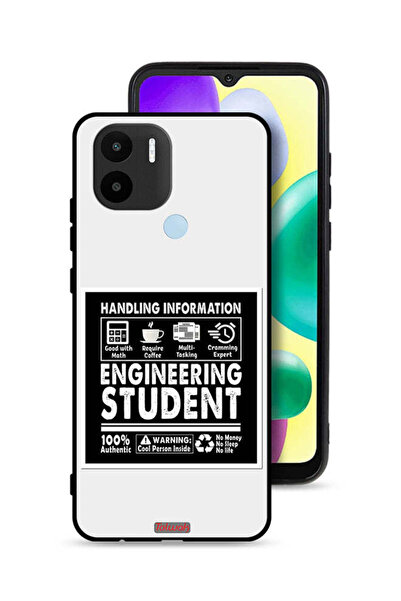 Tolwak غطاء حماية لهاتف Xiaomi Redmi A1 Plus - ملصق طالب الهندسة