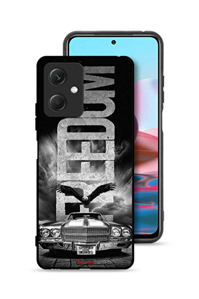 Tolwak Xiaomi Redmi Note 12 Protective Case Cover Freedom Art
