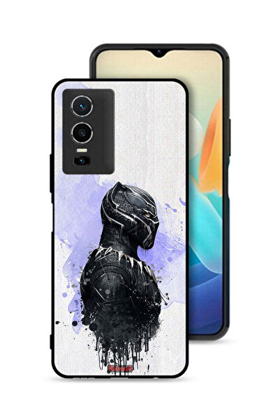 Tolwak غطاء حماية لهاتف Vivo Y76 5G بتصميم النمر الأسود