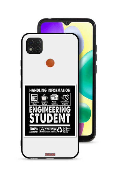 Tolwak غطاء حماية لهاتف شاومي ريدمي 10A - ملصق طالب هندسة