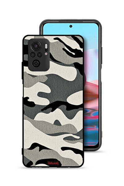 Tolwak Xiaomi Redmi Note 10S Protective Case Cover Camouflage