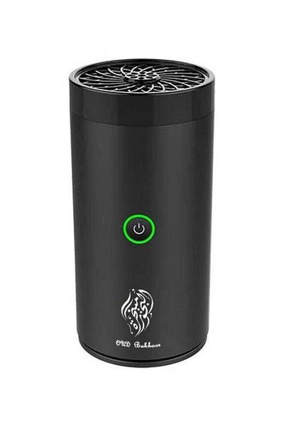 Generic Oud Bukhoor USB Type-C Rechargeable Car Power Burner Black
