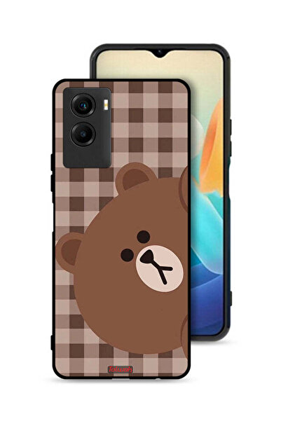 Tolwak غطاء حماية على شكل دب تيدي لهاتف Vivo Y55s 5G (2021)