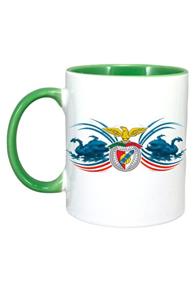 INOVATIX Cana Alba Personalizată, Sl Benfica Portugalia, Păstrează-ți Interio...