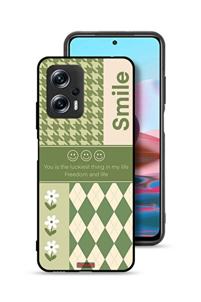 Tolwak غطاء حماية لهاتف شاومي ريدمي نوت 11T برو 5G الابتسامة هي أسعد شيء في ح...