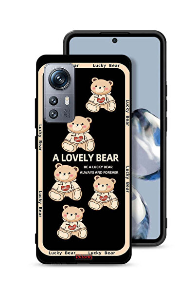 Tolwak غطاء حماية لهاتف Xiaomi 12S بتصميم دب جميل