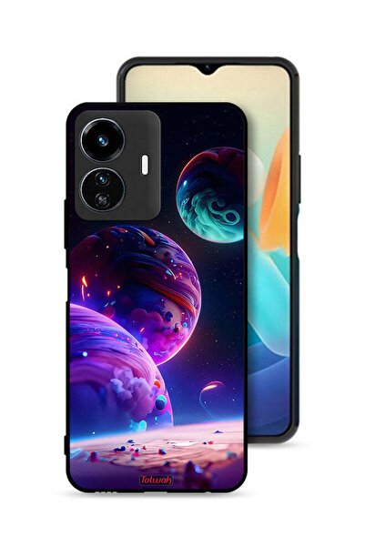 Tolwak غطاء حماية لهاتف Vivo Y77e 5G بنمط كوكبي