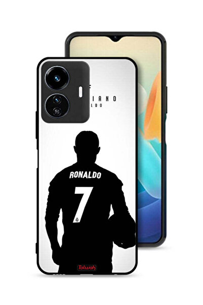 Tolwak غطاء حماية Vivo Y77 5G بقناع كريستيانو رونالدو