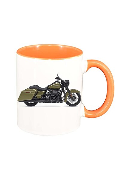 INOVATIX Cana alba personalizata, Motor, interior portocaliu, D58, INOVATIX®....