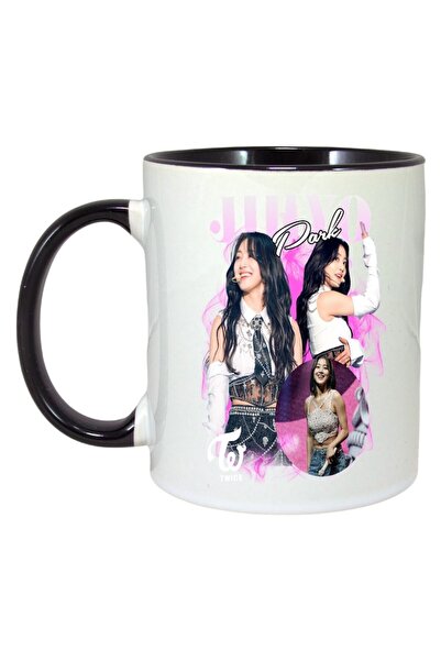 INOVATIX Cana Alba Personalizata, Formatia/trupa Jihyo, Maner Si Interior Neg...