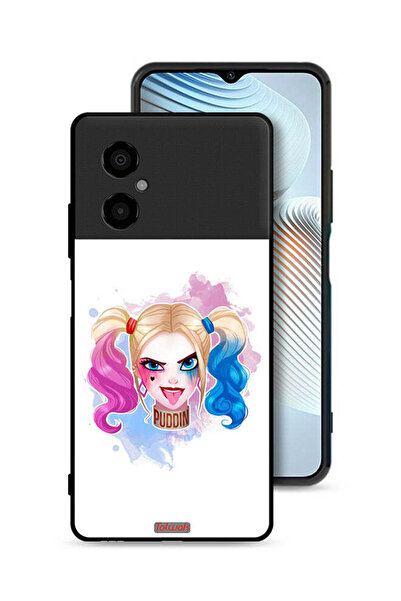 Tolwak غطاء حماية شاومي بوكو M4 5G برسومات هارلي كوين