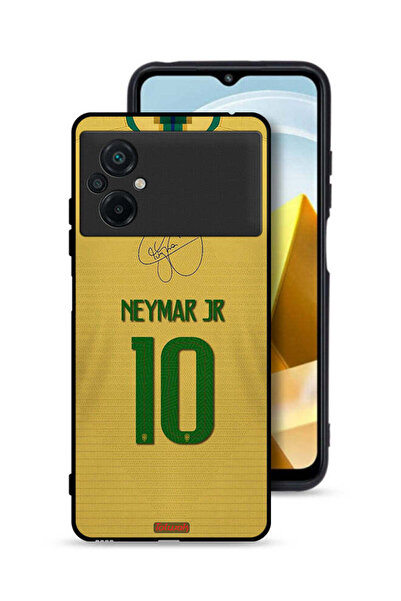 Tolwak غطاء حماية لهاتف Xiaomi Poco M5 4G بتصميم نيمار جونيور 10