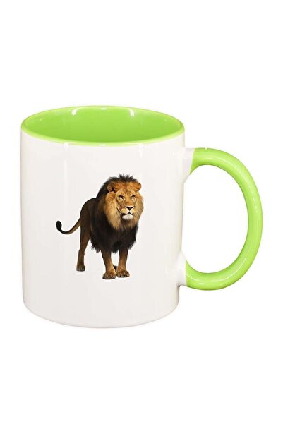 INOVATIX Cana alba personalizata, Leu, interior verde deschis, D195, INOVATIX...