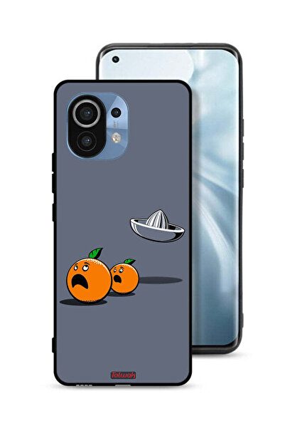 Tolwak غطاء حماية لهاتف Xiaomi Mi 11 بتصميم فني رقمي بسيط وفكاهي