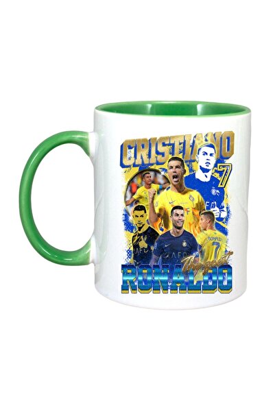 INOVATIX Alba Cana Personalizată, Cr 7 Ronaldo Al Nassr, Interior Manner Gree...