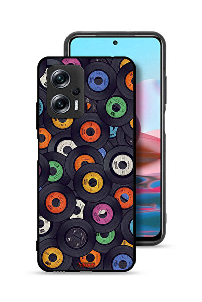 Tolwak غطاء حماية لهاتف شاومي ريدمي نوت 11T برو 5G بنمط أقراص مضغوطة