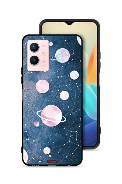 Tolwak Vivo Y33s 5G Protective Case Cover Space Art