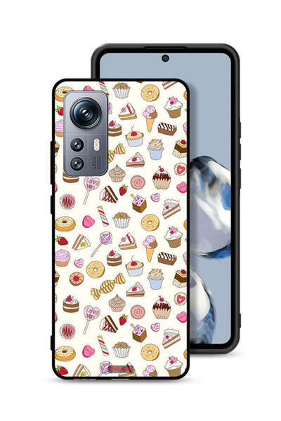 Tolwak Xiaomi 12S Protective Case Cover Pattern Of Favorite Items