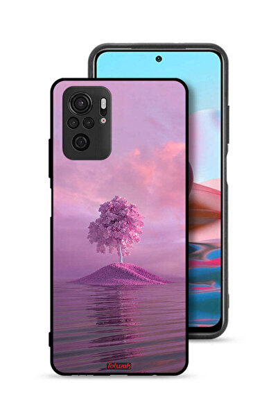 Tolwak Xiaomi Redmi Note 10 4G Protective Case Cover Tree Unsplash