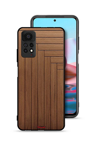 Tolwak غطاء حماية لهاتف شاومي ريدمي نوت 11 برو 5G بنمط الباب