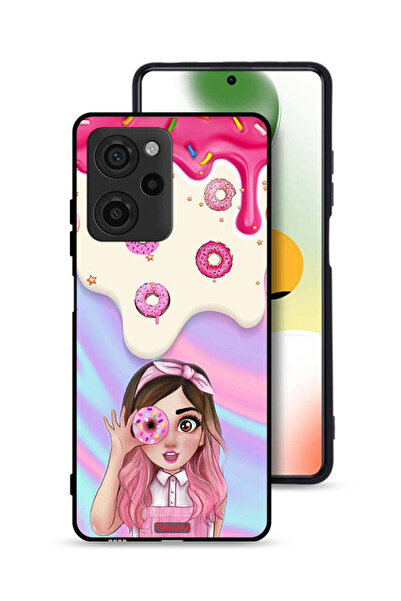 Tolwak غطاء حماية شاومي بوكو X5 برو يحمل صورة دونات